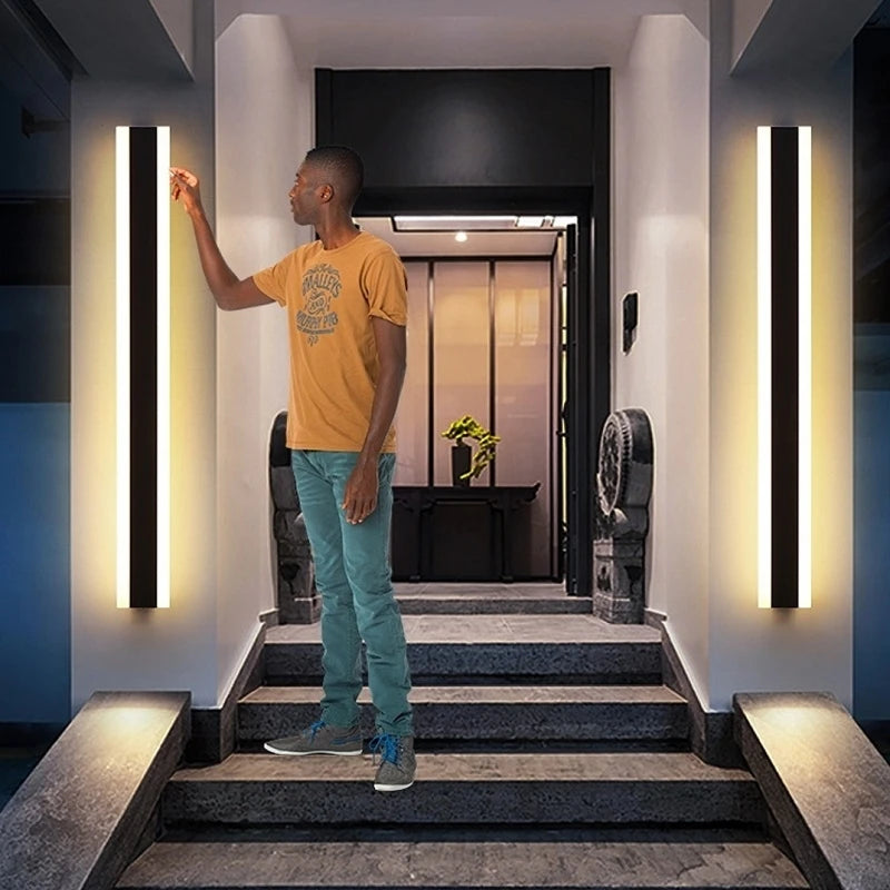 Modern Outdoor LED Wall Lamp