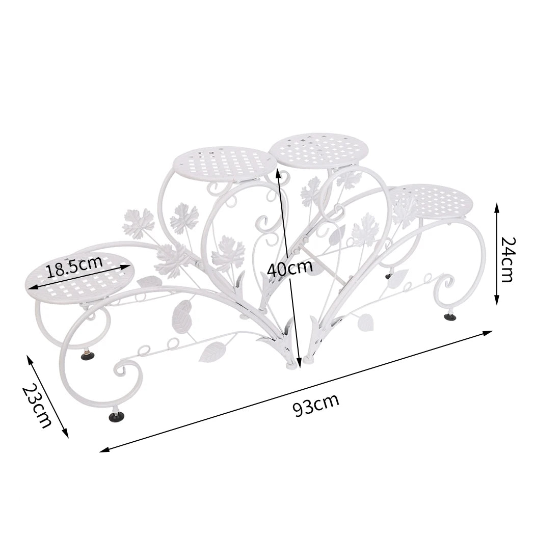 2-Piece Tall Plant Stand Set