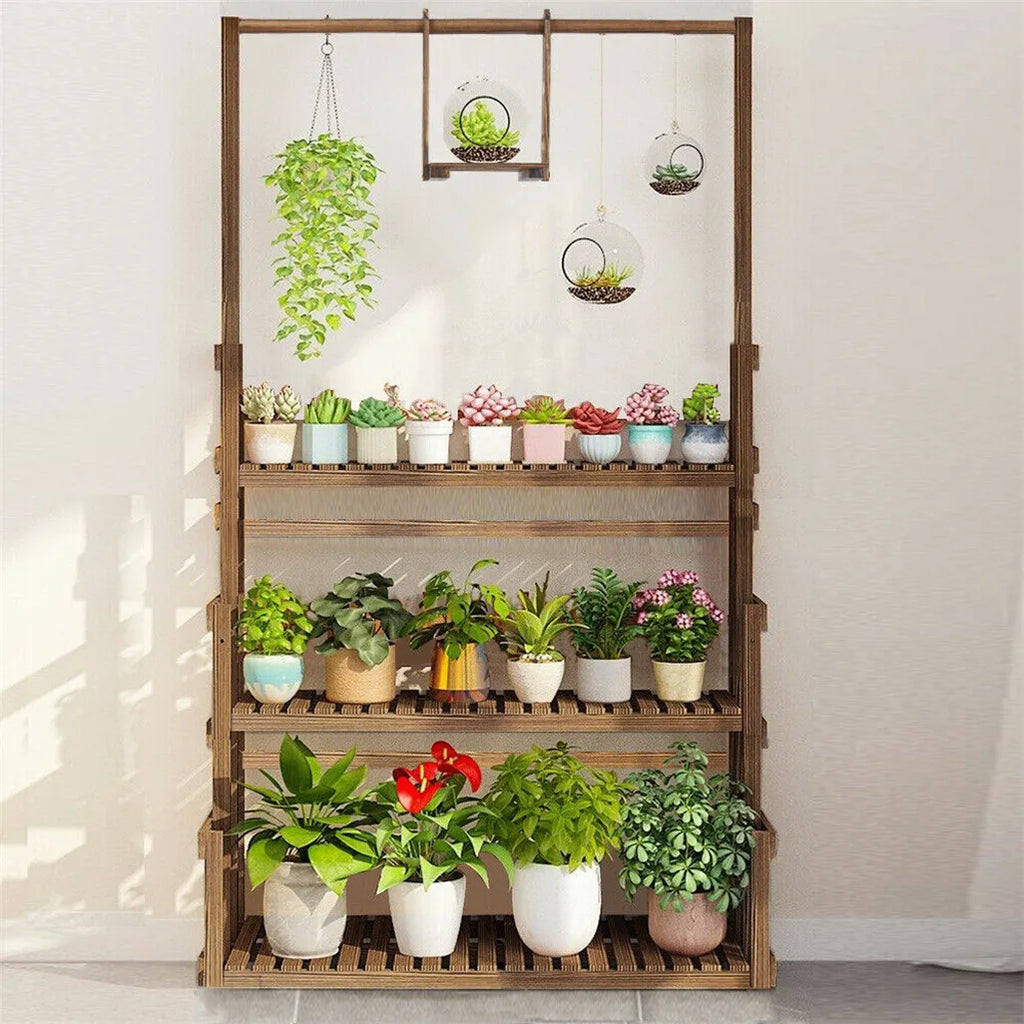 Heavy Duty Wooden Plant Stand