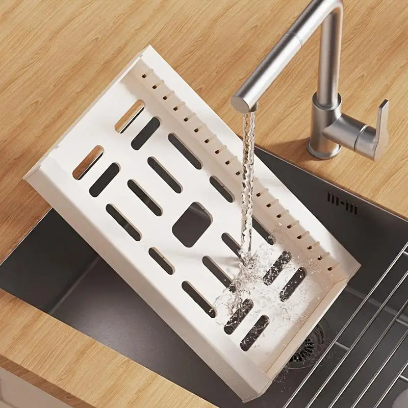 Expandable Pot & Pan Organizer Rack with 7 Adjustable Dividers