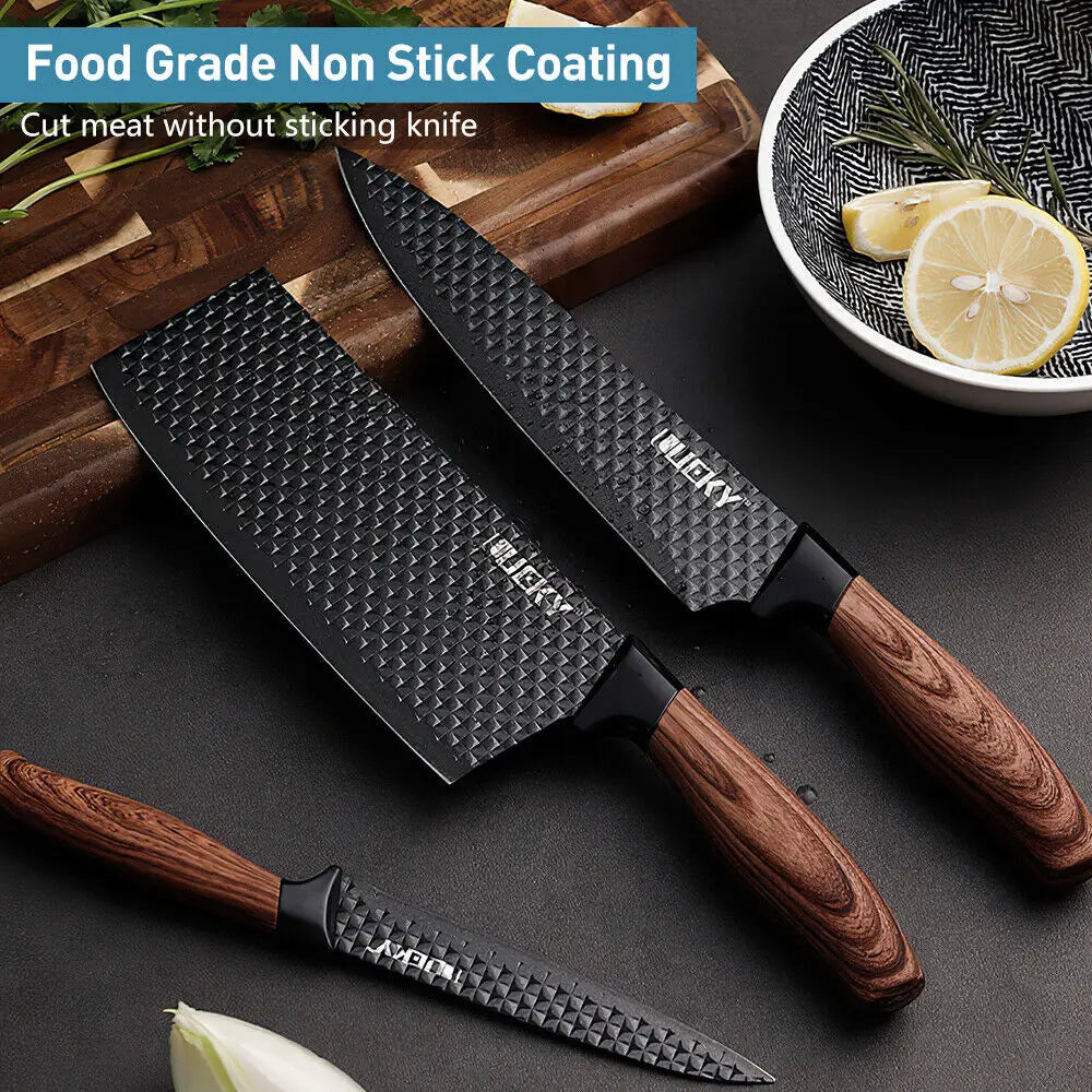 6-Piece Forged High Carbon Knife Set