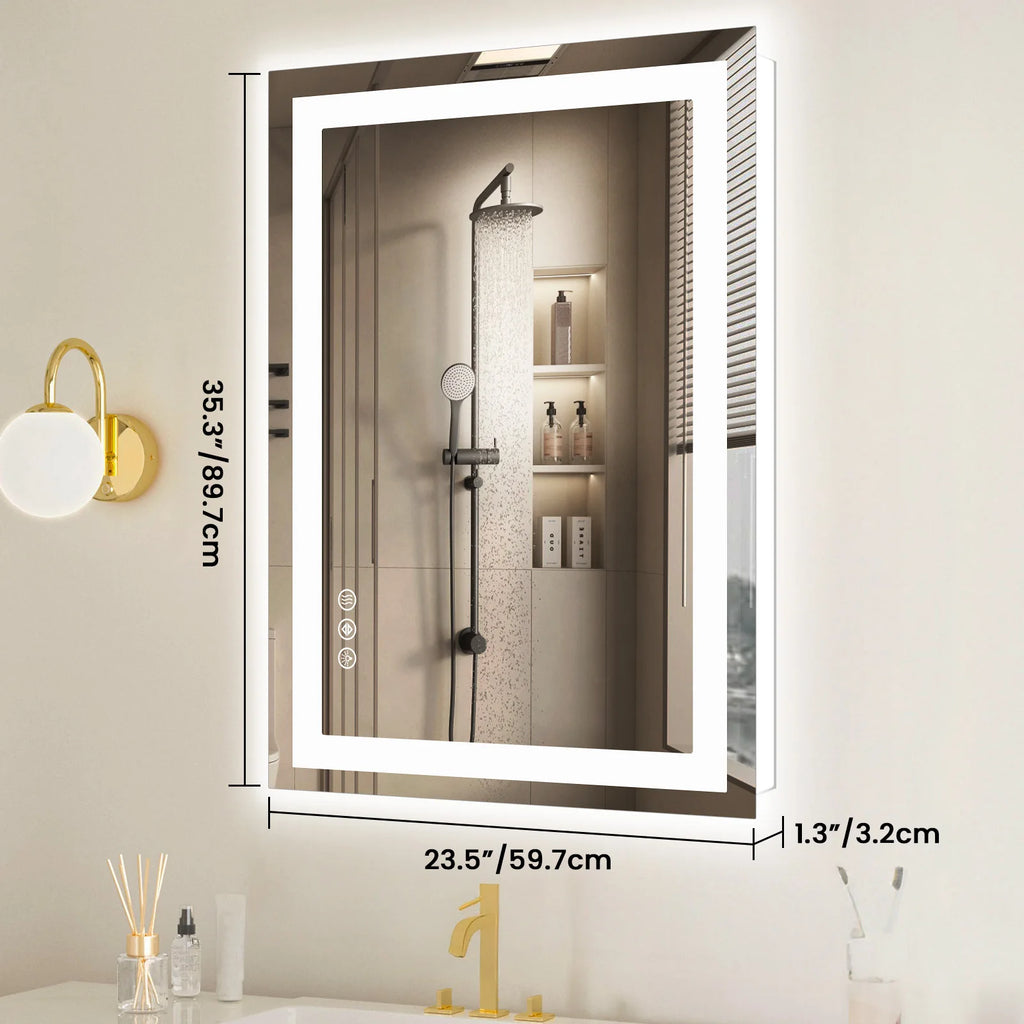 36" x 24" LED Bathroom Vanity Mirror