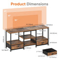 63" Wooden TV Stand for 75" TVs