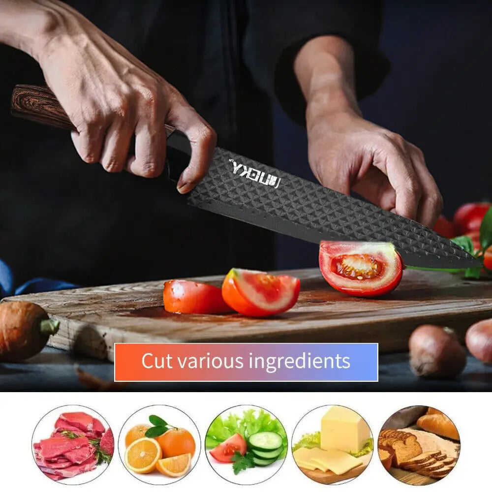6-Piece Forged High Carbon Knife Set