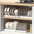 Expandable Pot & Pan Organizer Rack with 7 Adjustable Dividers