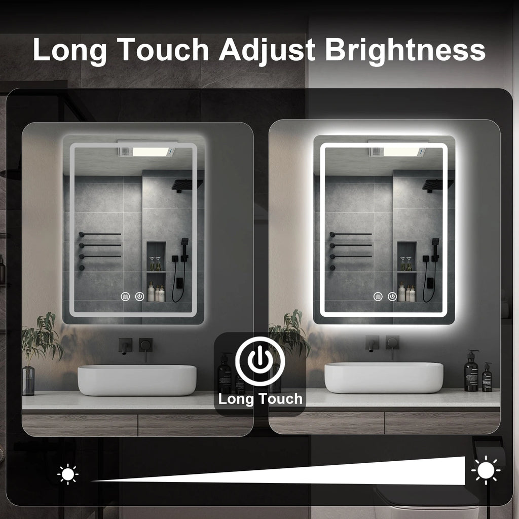 20" x 28" LED Bathroom Vanity Mirror