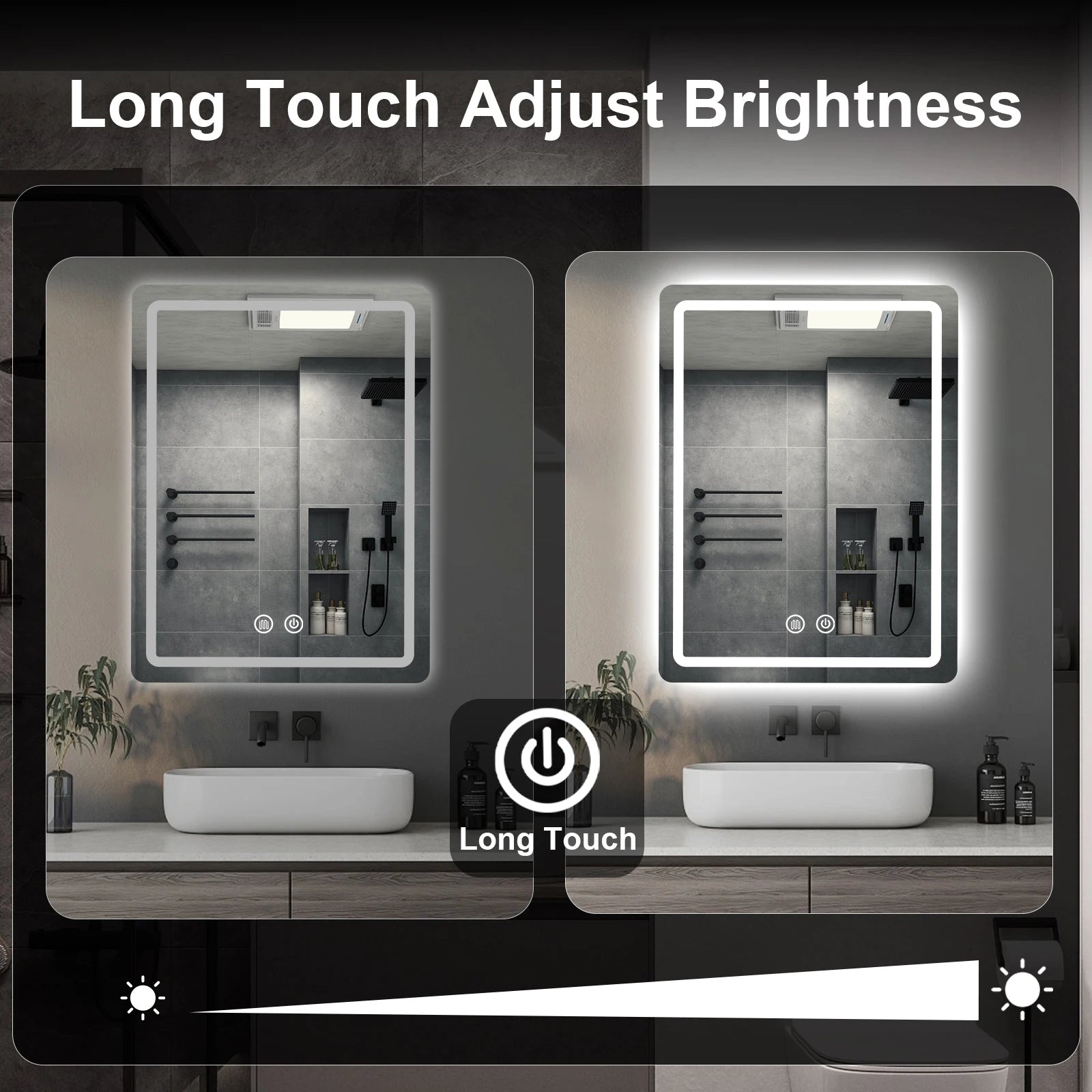 20" x 28" LED Bathroom Vanity Mirror