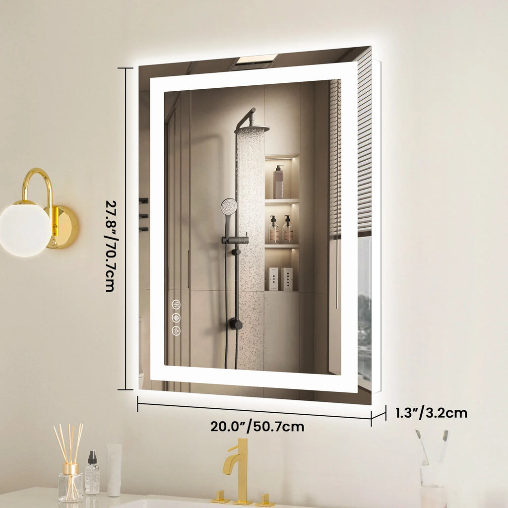 36" x 24" LED Bathroom Vanity Mirror