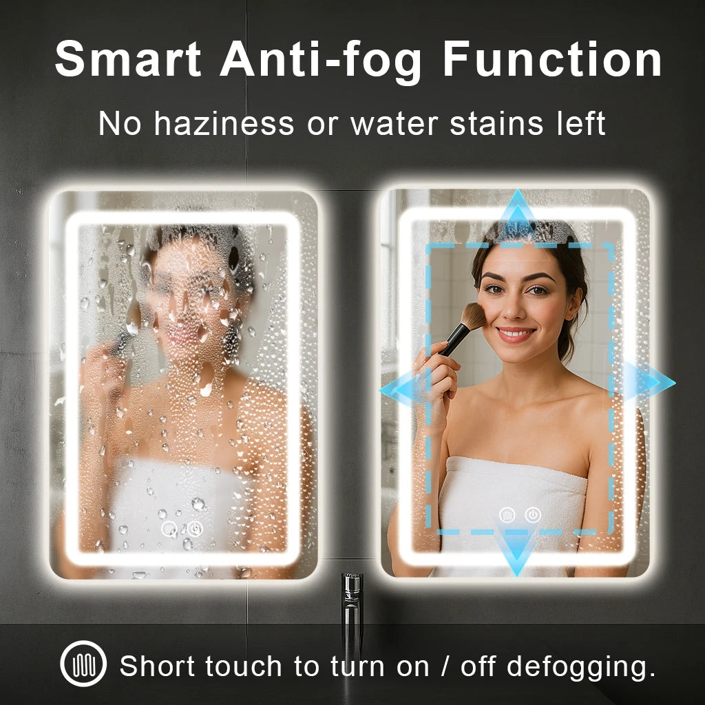 20" x 28" LED Bathroom Vanity Mirror
