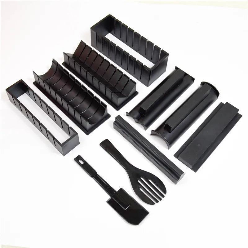 Multifunctional Sushi Maker Kit Complete Sushi Moulds Sushi Making Kit Rice Roll DIY Kitchen Set Suitable for Beginners